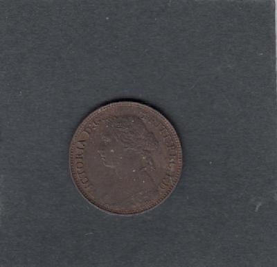 Beschrijving: 1 Farthing  VICTORIA